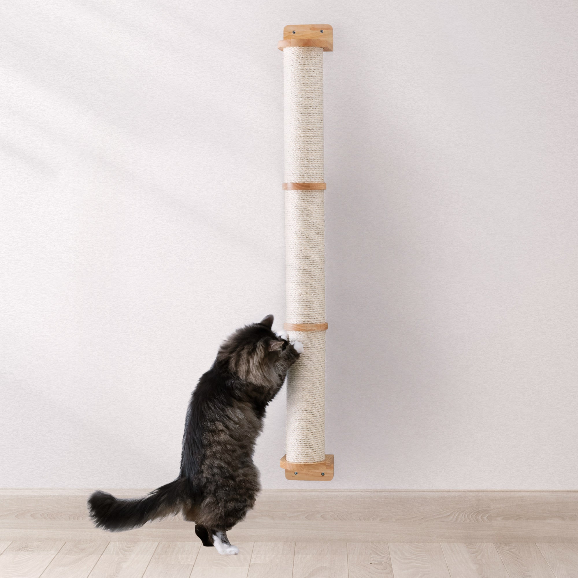 Wall mounted clearance cat scratching post